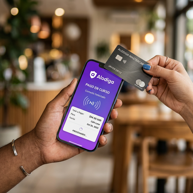 Pagos en punto de venta con Alodiga