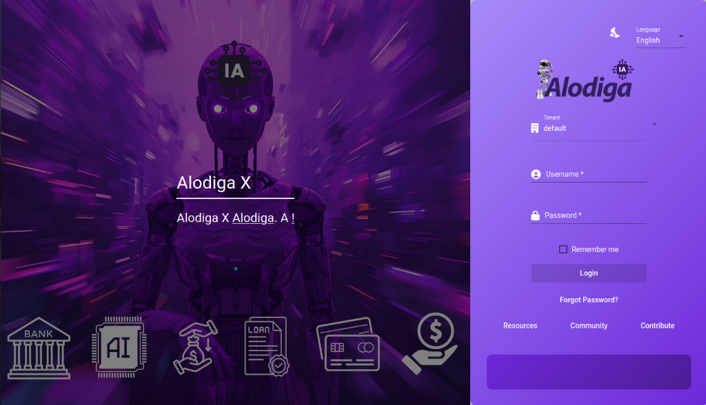 AloCore Banking screenshot 1