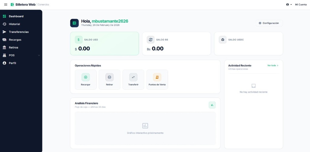 Portal de Negocios screenshot 2