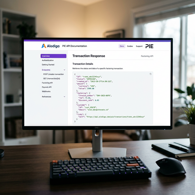 Documentación API Fintech Alodiga - Conectividad bancaria y SDKs para desarrolladores