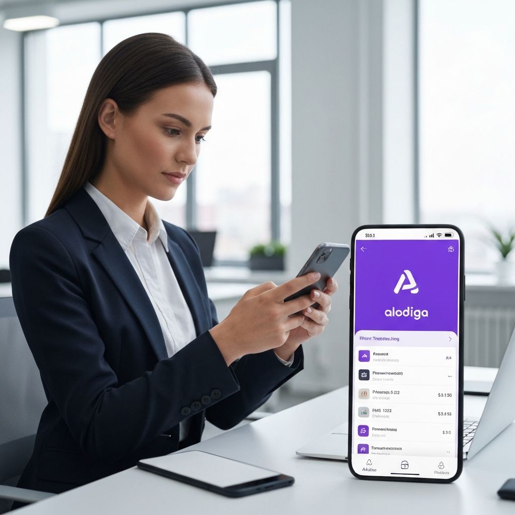 Banca móvil Alodiga